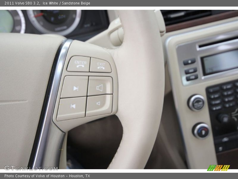 Ice White / Sandstone Beige 2011 Volvo S80 3.2