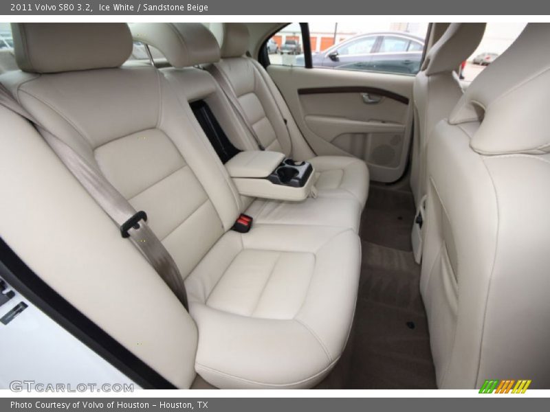Ice White / Sandstone Beige 2011 Volvo S80 3.2