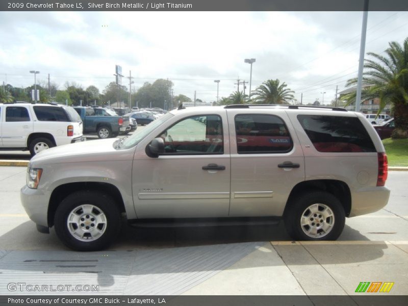 Silver Birch Metallic / Light Titanium 2009 Chevrolet Tahoe LS