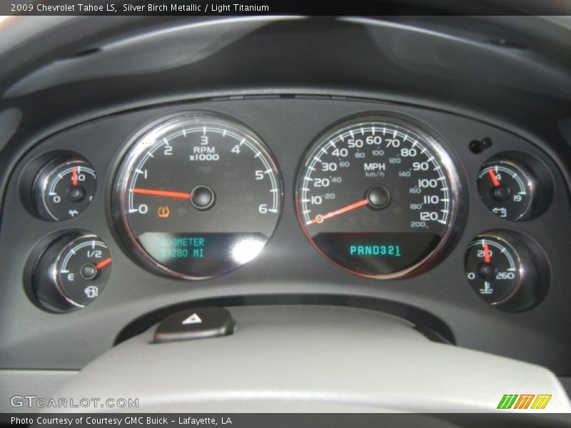 Silver Birch Metallic / Light Titanium 2009 Chevrolet Tahoe LS