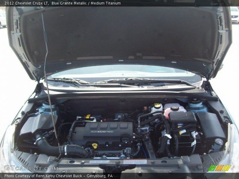 Blue Granite Metallic / Medium Titanium 2012 Chevrolet Cruze LT