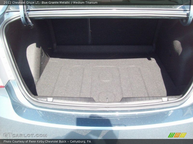 Blue Granite Metallic / Medium Titanium 2012 Chevrolet Cruze LT