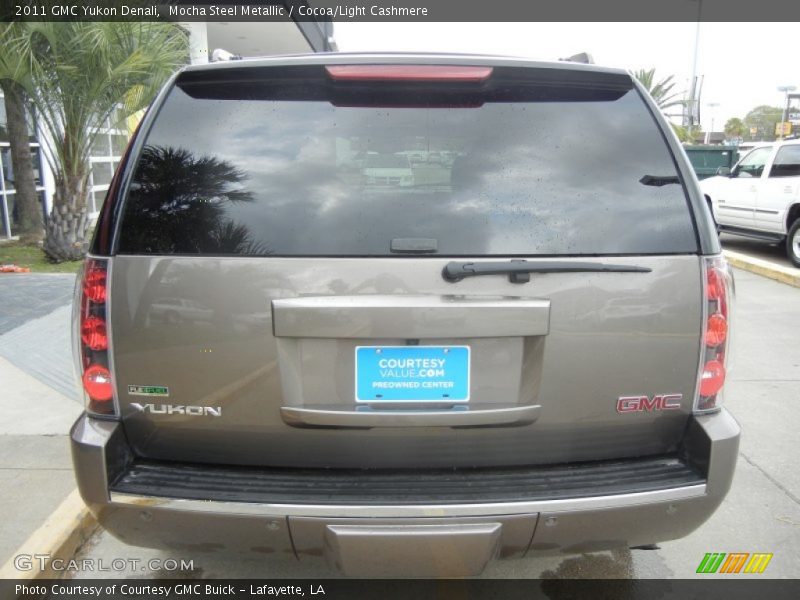 Mocha Steel Metallic / Cocoa/Light Cashmere 2011 GMC Yukon Denali