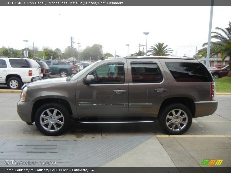 Mocha Steel Metallic / Cocoa/Light Cashmere 2011 GMC Yukon Denali