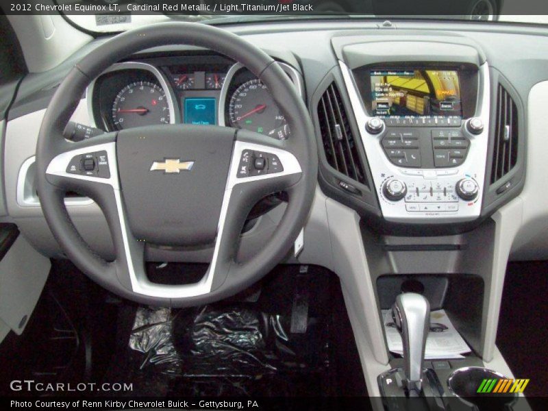 Cardinal Red Metallic / Light Titanium/Jet Black 2012 Chevrolet Equinox LT