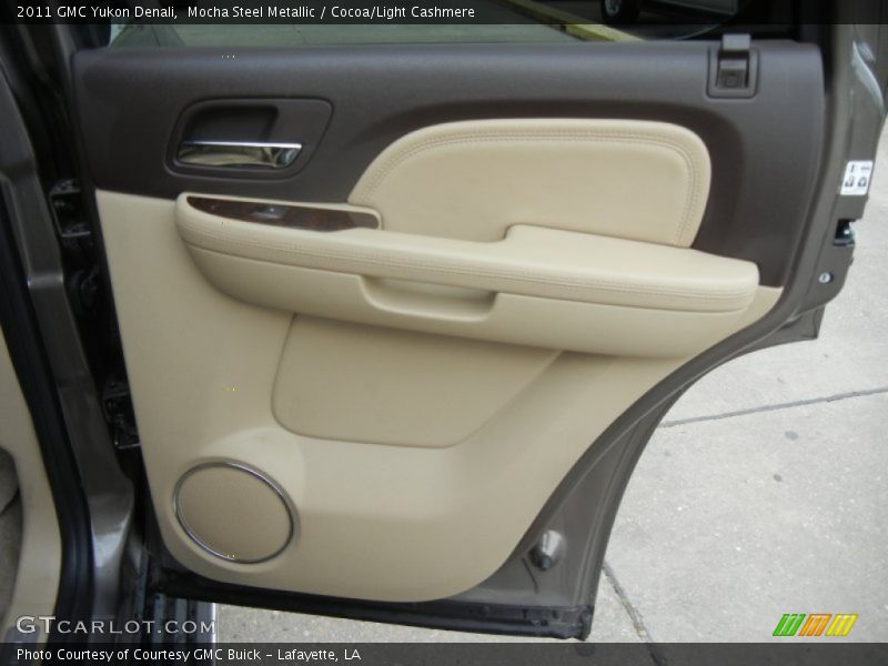 Mocha Steel Metallic / Cocoa/Light Cashmere 2011 GMC Yukon Denali
