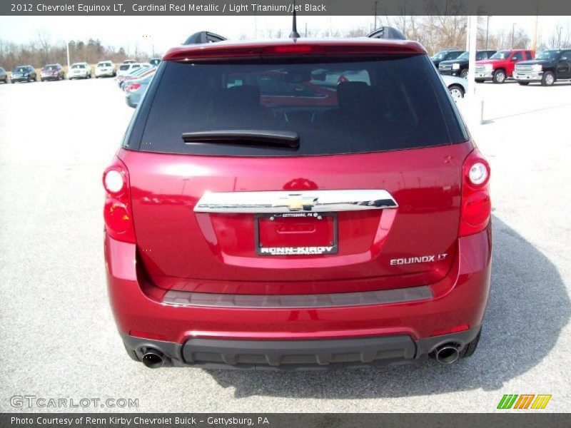 Cardinal Red Metallic / Light Titanium/Jet Black 2012 Chevrolet Equinox LT