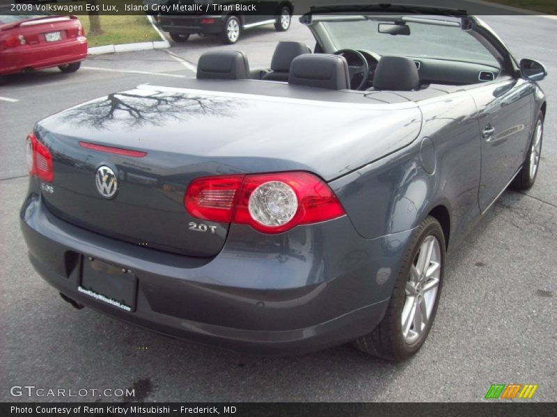 Island Grey Metallic / Titan Black 2008 Volkswagen Eos Lux