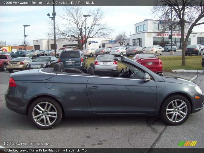 Island Grey Metallic / Titan Black 2008 Volkswagen Eos Lux