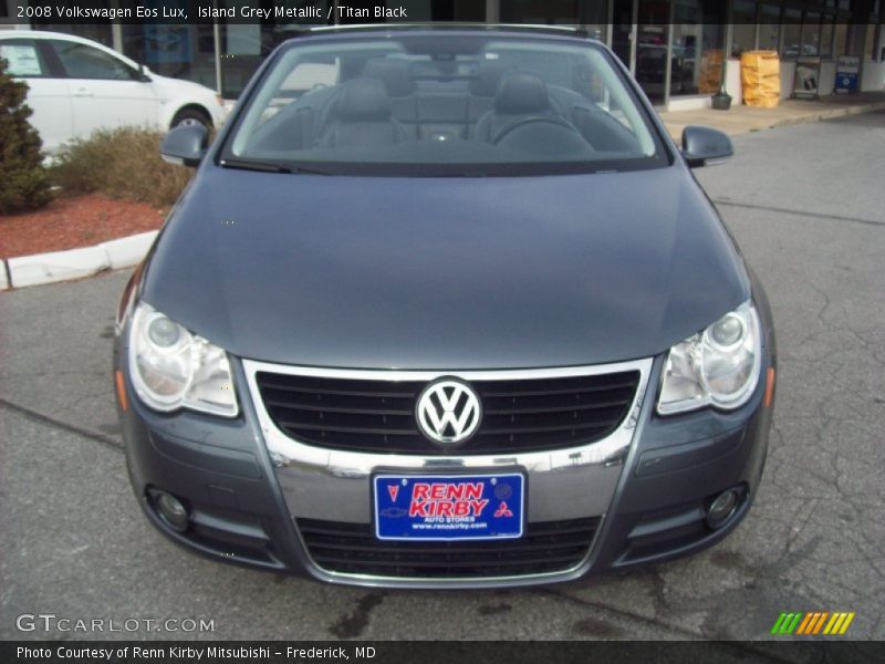 Island Grey Metallic / Titan Black 2008 Volkswagen Eos Lux