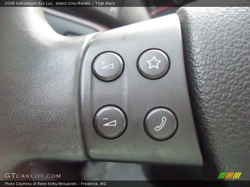 Island Grey Metallic / Titan Black 2008 Volkswagen Eos Lux