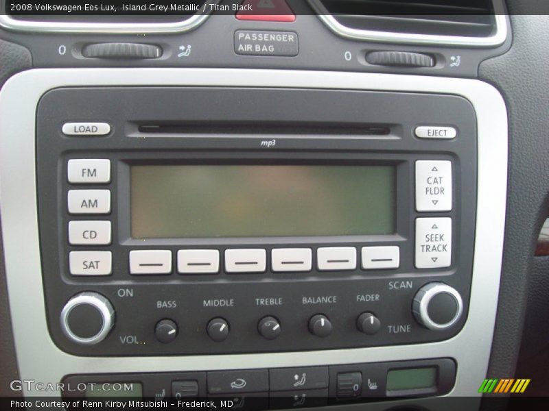 Island Grey Metallic / Titan Black 2008 Volkswagen Eos Lux
