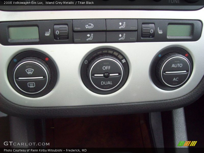 Island Grey Metallic / Titan Black 2008 Volkswagen Eos Lux
