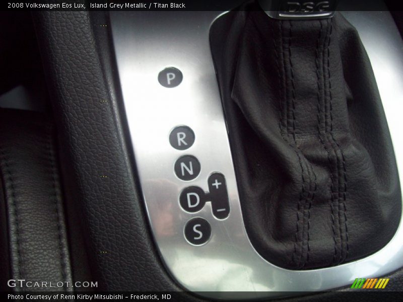 Island Grey Metallic / Titan Black 2008 Volkswagen Eos Lux