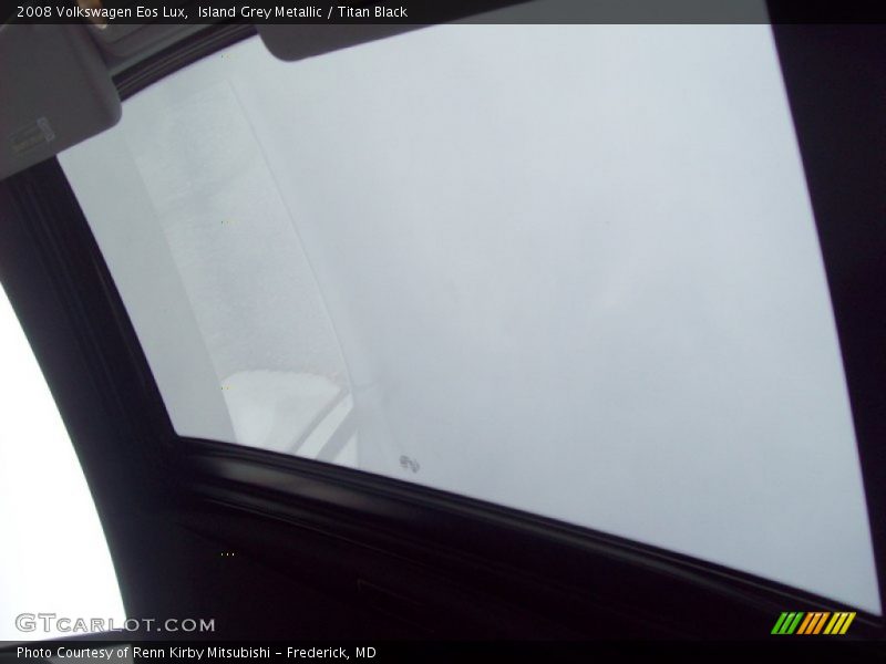 Island Grey Metallic / Titan Black 2008 Volkswagen Eos Lux