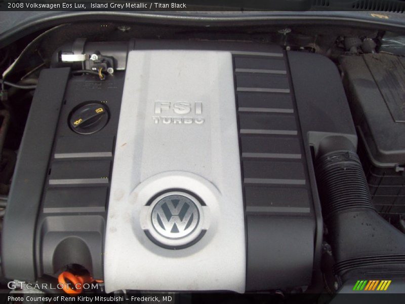 Island Grey Metallic / Titan Black 2008 Volkswagen Eos Lux