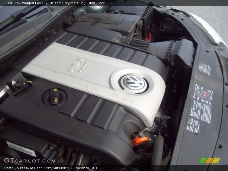 Island Grey Metallic / Titan Black 2008 Volkswagen Eos Lux