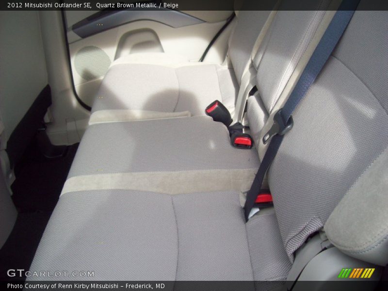 Quartz Brown Metallic / Beige 2012 Mitsubishi Outlander SE