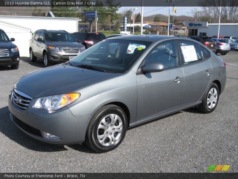 Carbon Gray Mist / Gray 2010 Hyundai Elantra GLS