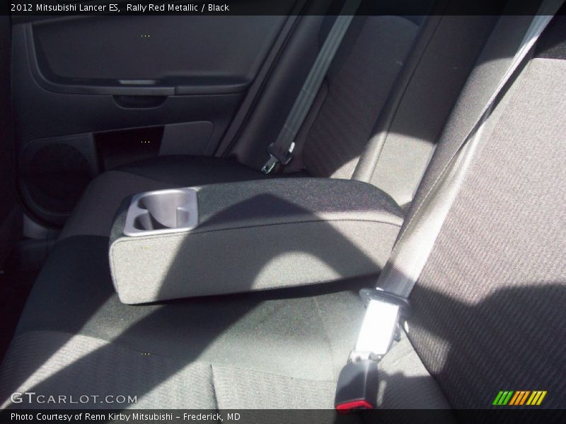 Rally Red Metallic / Black 2012 Mitsubishi Lancer ES