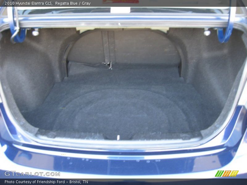 Regatta Blue / Gray 2010 Hyundai Elantra GLS