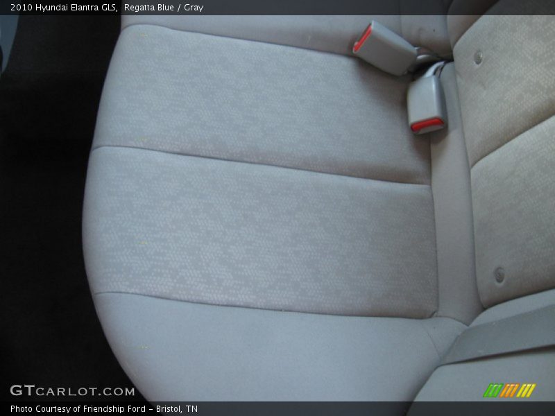 Regatta Blue / Gray 2010 Hyundai Elantra GLS