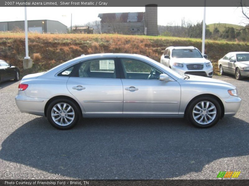 Silver Frost Metallic / Gray 2007 Hyundai Azera Limited