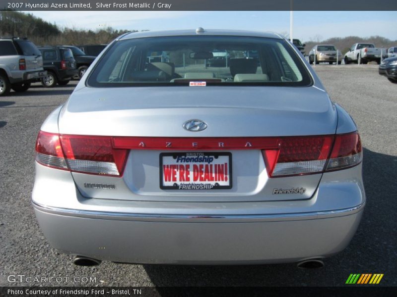 Silver Frost Metallic / Gray 2007 Hyundai Azera Limited