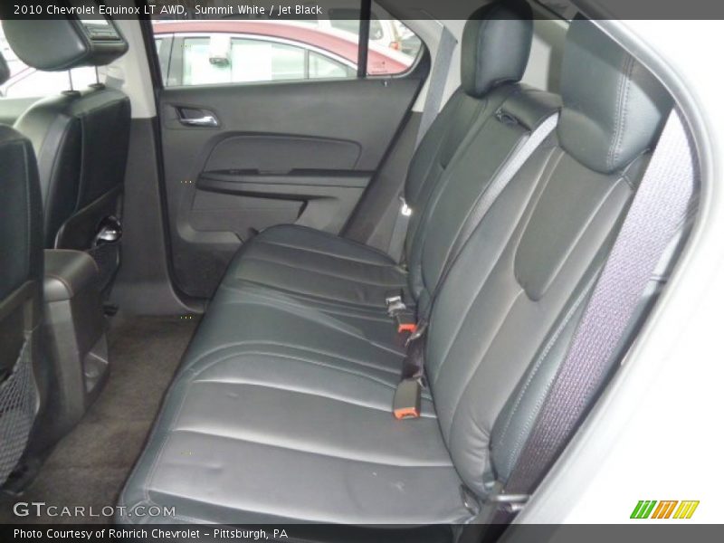 Summit White / Jet Black 2010 Chevrolet Equinox LT AWD