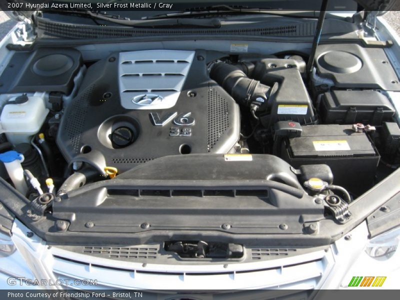  2007 Azera Limited Engine - 3.8 Liter DOHC 24-Valve CVVT V6