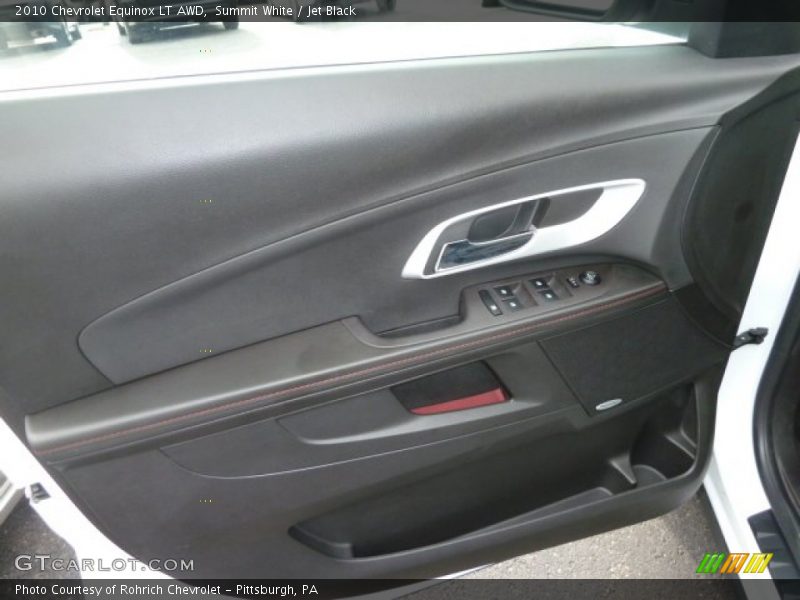 Summit White / Jet Black 2010 Chevrolet Equinox LT AWD