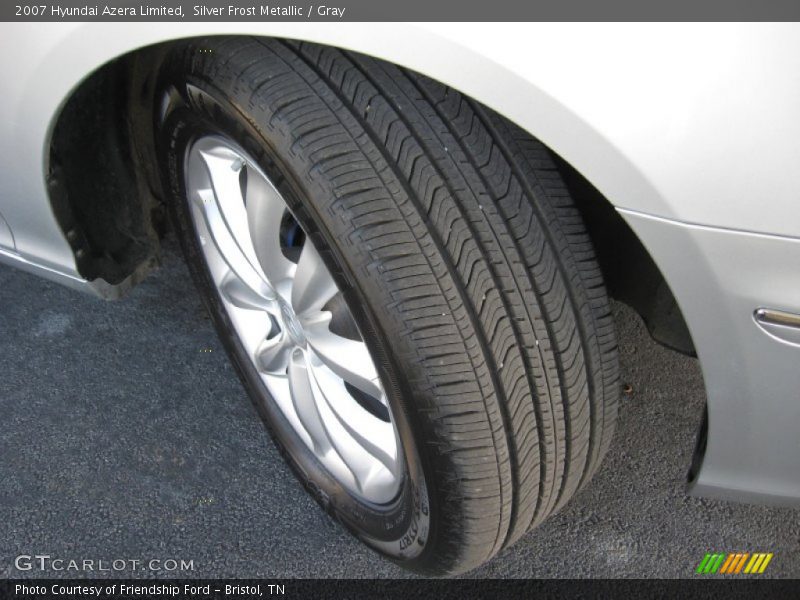 Silver Frost Metallic / Gray 2007 Hyundai Azera Limited