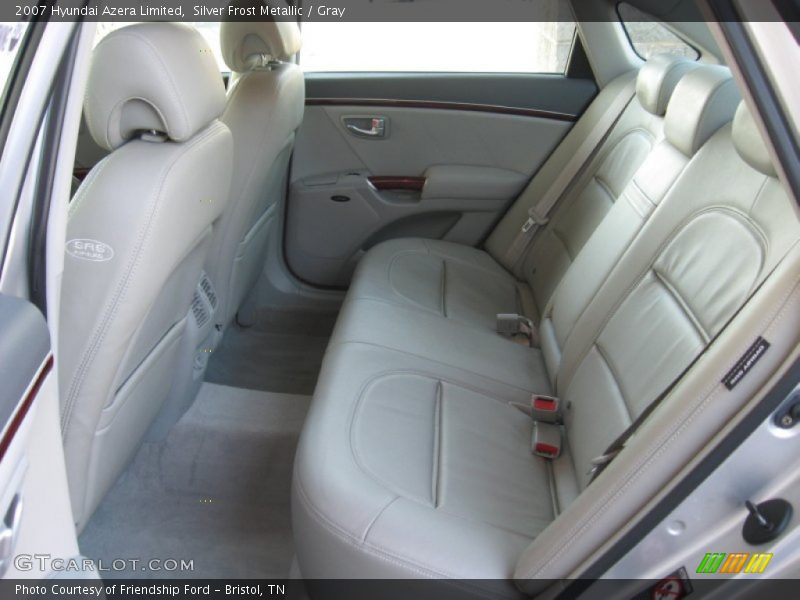 Rear Seat of 2007 Azera Limited