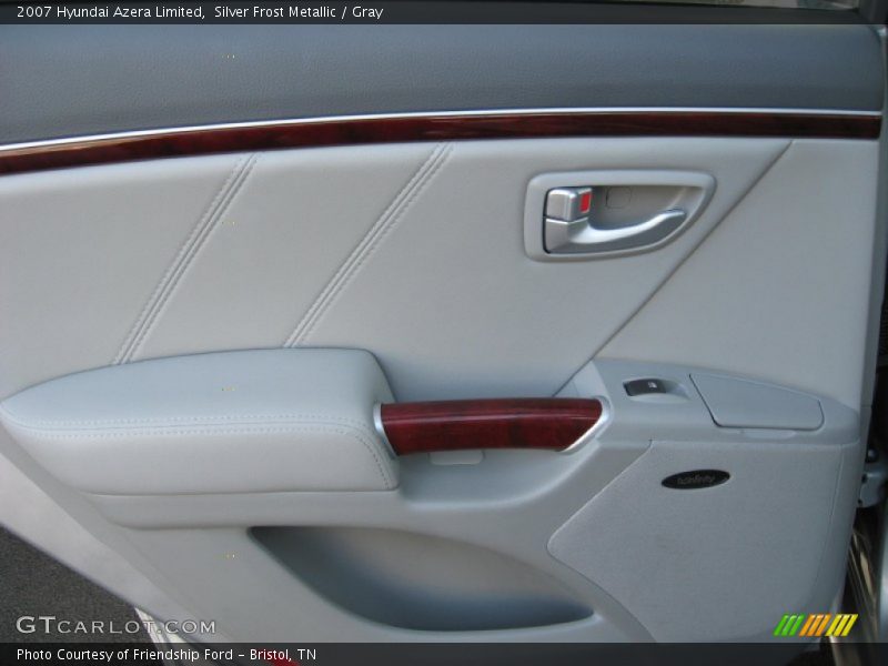 Silver Frost Metallic / Gray 2007 Hyundai Azera Limited