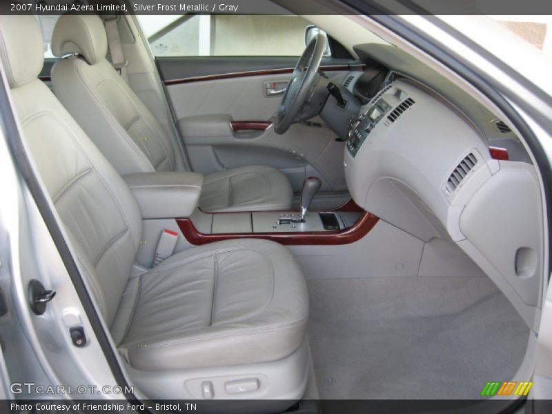  2007 Azera Limited Gray Interior