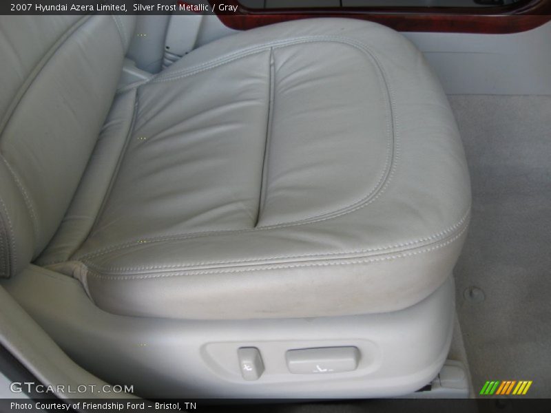 Silver Frost Metallic / Gray 2007 Hyundai Azera Limited
