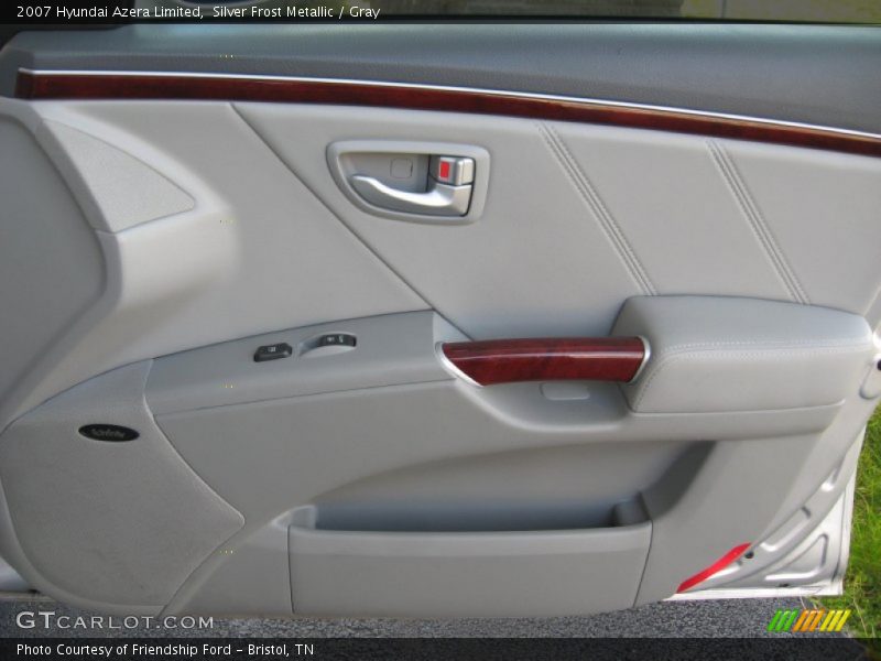 Silver Frost Metallic / Gray 2007 Hyundai Azera Limited