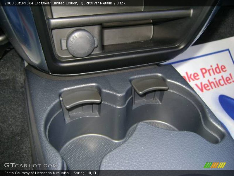 Quicksilver Metallic / Black 2008 Suzuki SX4 Crossover Limited Edition