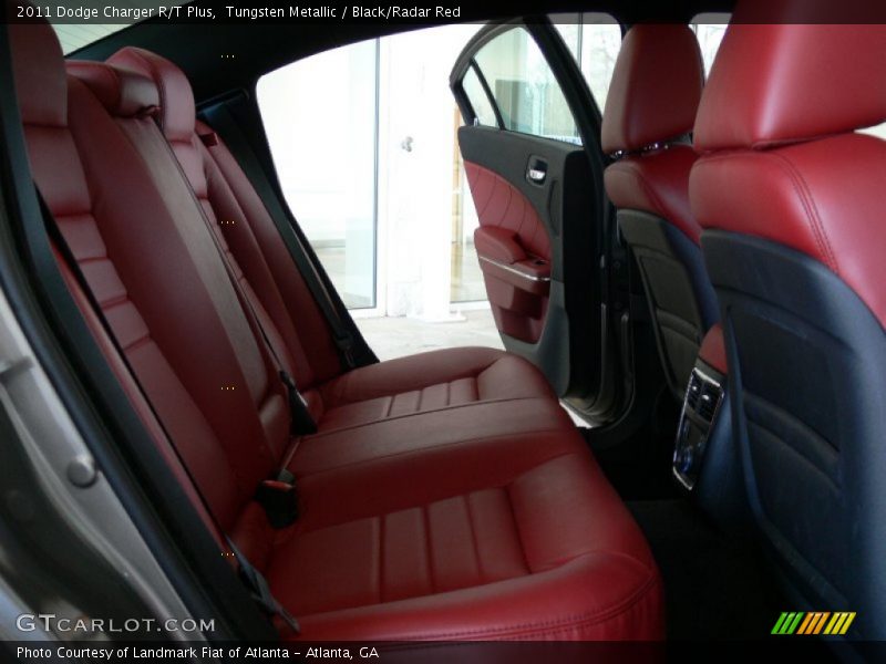 Rear Seat of 2011 Charger R/T Plus