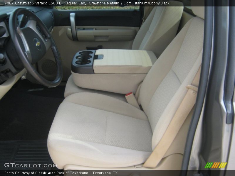Graystone Metallic / Light Titanium/Ebony Black 2007 Chevrolet Silverado 1500 LT Regular Cab