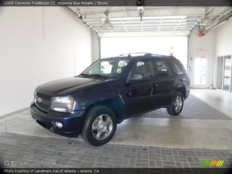 Imperial Blue Metallic / Ebony 2008 Chevrolet TrailBlazer LT