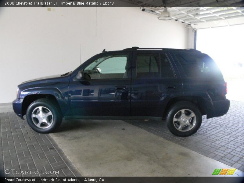 Imperial Blue Metallic / Ebony 2008 Chevrolet TrailBlazer LT