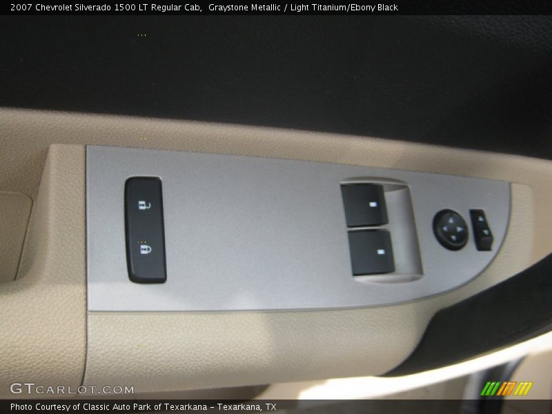 Graystone Metallic / Light Titanium/Ebony Black 2007 Chevrolet Silverado 1500 LT Regular Cab