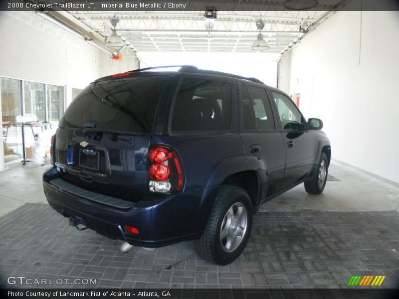 Imperial Blue Metallic / Ebony 2008 Chevrolet TrailBlazer LT