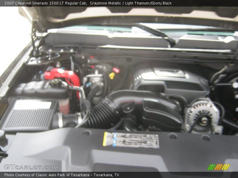 Graystone Metallic / Light Titanium/Ebony Black 2007 Chevrolet Silverado 1500 LT Regular Cab