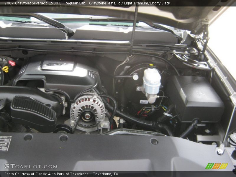Graystone Metallic / Light Titanium/Ebony Black 2007 Chevrolet Silverado 1500 LT Regular Cab