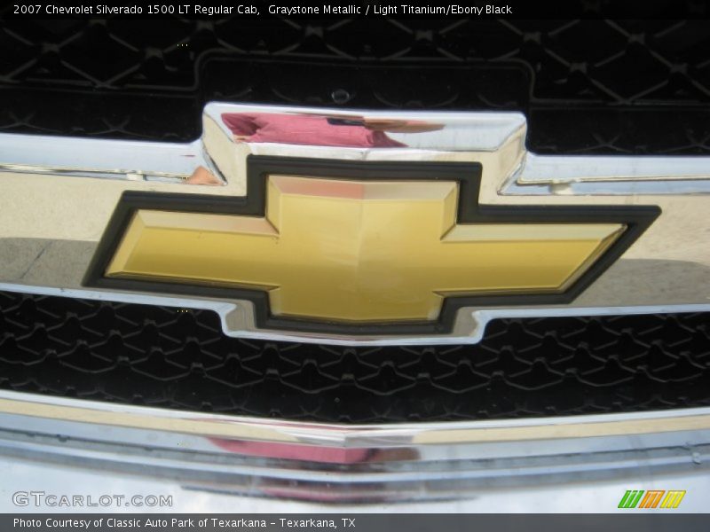 Graystone Metallic / Light Titanium/Ebony Black 2007 Chevrolet Silverado 1500 LT Regular Cab