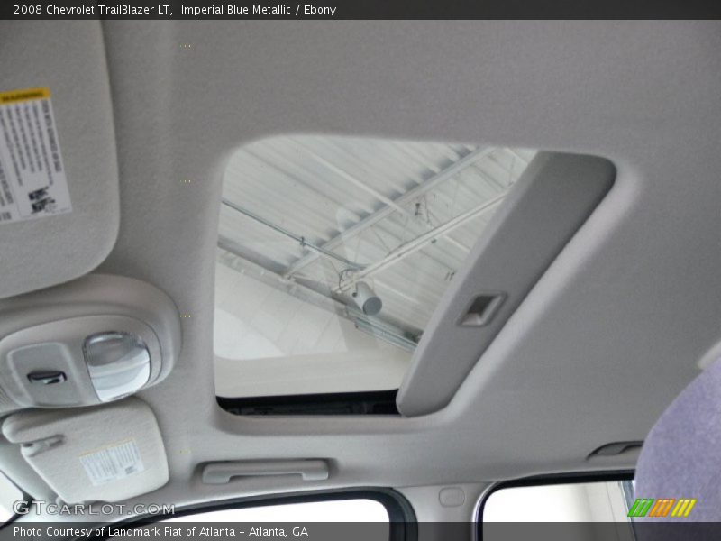 Imperial Blue Metallic / Ebony 2008 Chevrolet TrailBlazer LT