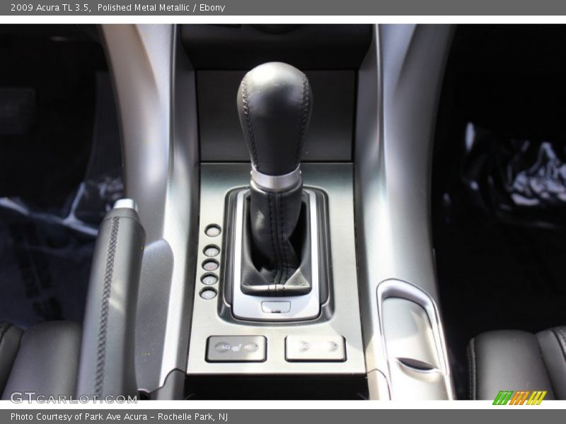 Polished Metal Metallic / Ebony 2009 Acura TL 3.5