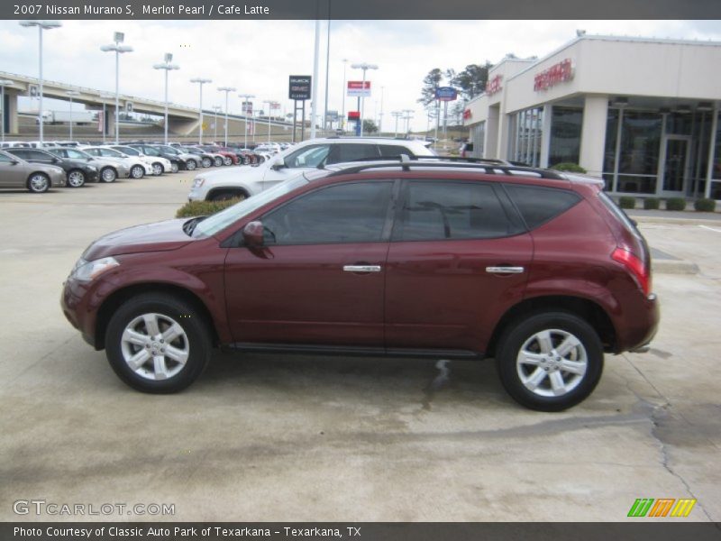 Merlot Pearl / Cafe Latte 2007 Nissan Murano S